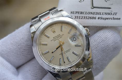 rolex datejust 41 mm ghiera liscia